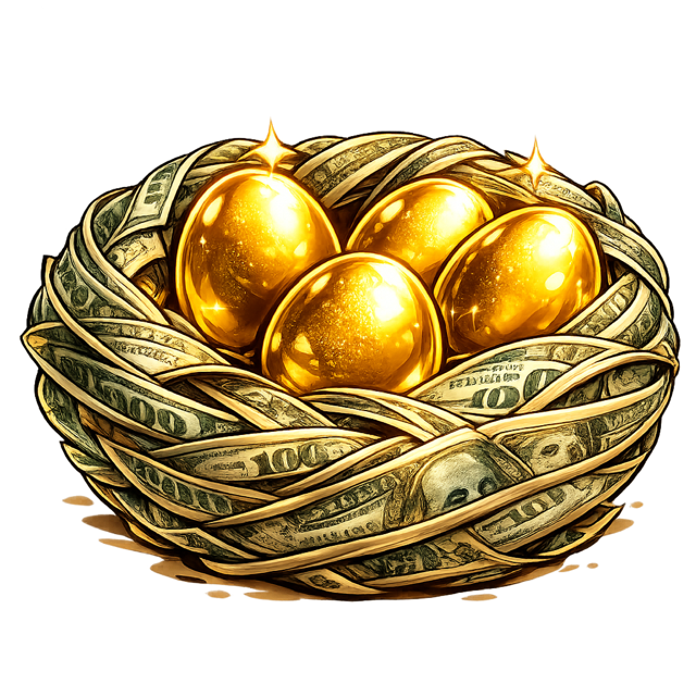 BIRD$ golden nest job marker